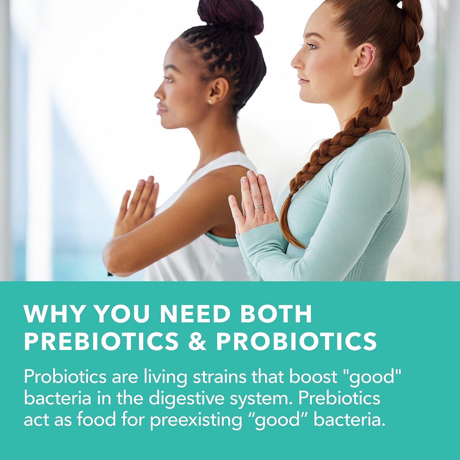 Prebiotics and Probiotics for Women and Men as Digestive Enz