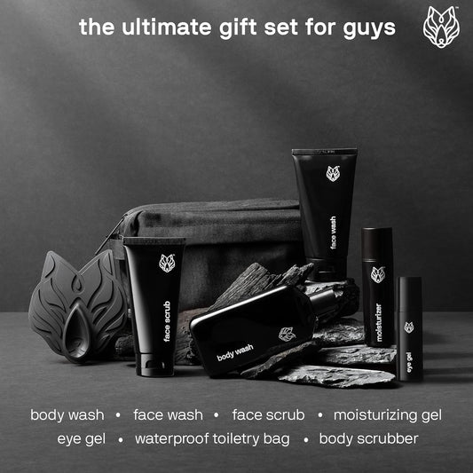 Esupli.com  Black Wolf 7pc Gift Set for Oily Skin- Includes 