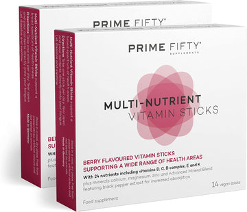 Prime Fifty Multi-Nutrient Supplement Drink ? 24 Multivitamins & Miner66 Grams