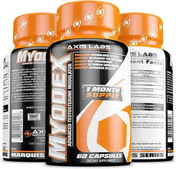 Axis Labs Myodex Mineral Supplement Capsules, 60 Count