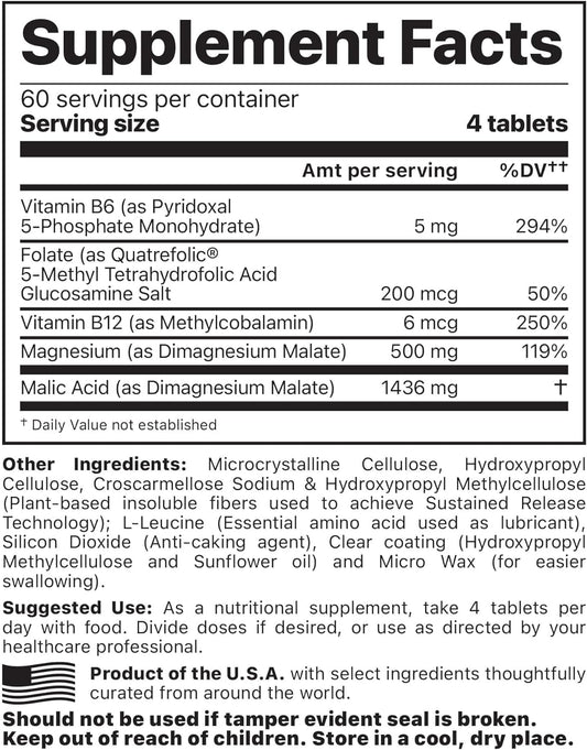 Jigsaw Health MAG SRT Magnesium Supplement (Mag SRT, 240 Count)