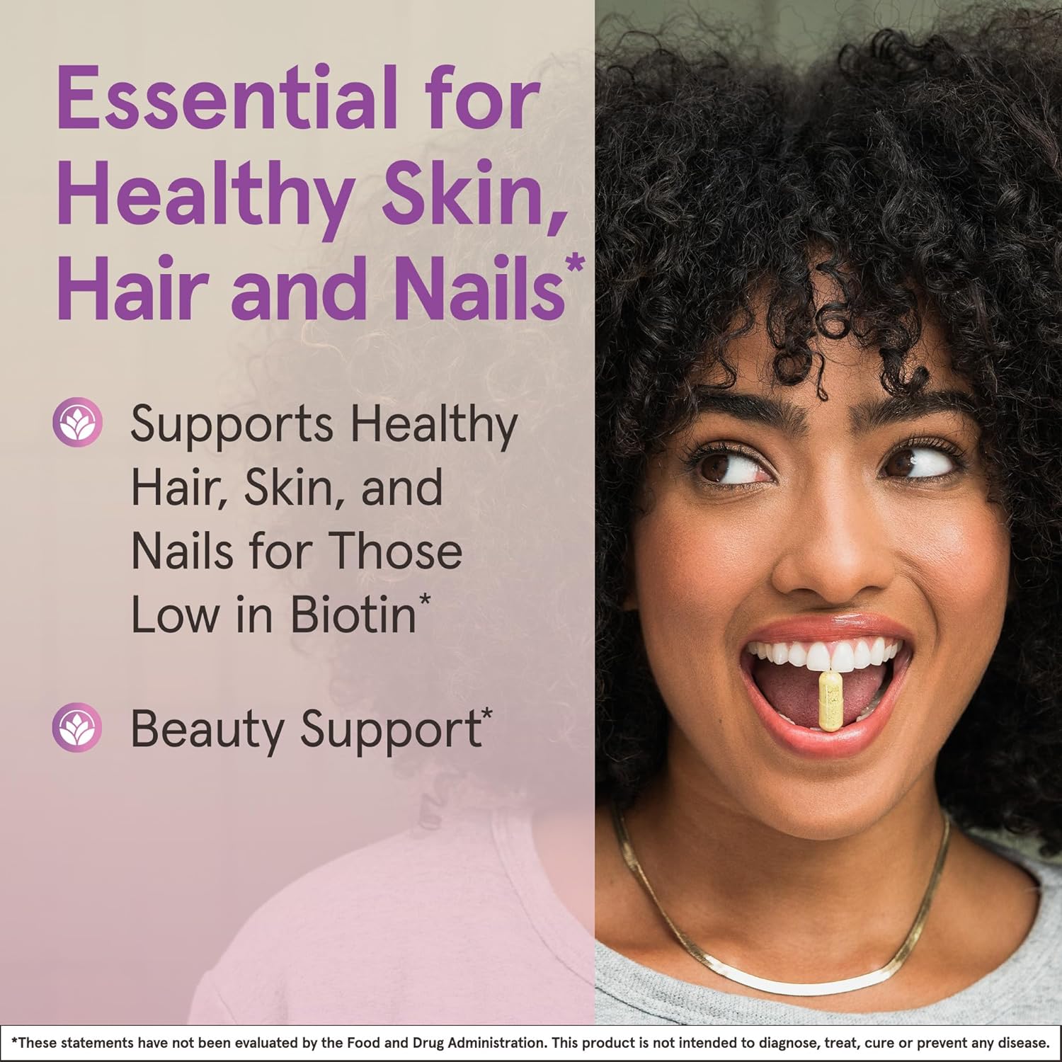 Jarrow Formulas Biotin 5000 mcg - 100 Veggie Capsules - Supplement Sup