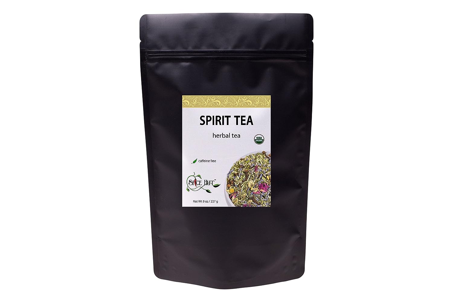 Spirit Tea, Organic Loose Leaf Herbal - Chamomile, Lavendar, Rose, Cloves - Caffeine-Free | bulk, 80-100 cups | The Spice Hut, First Sip of Tea