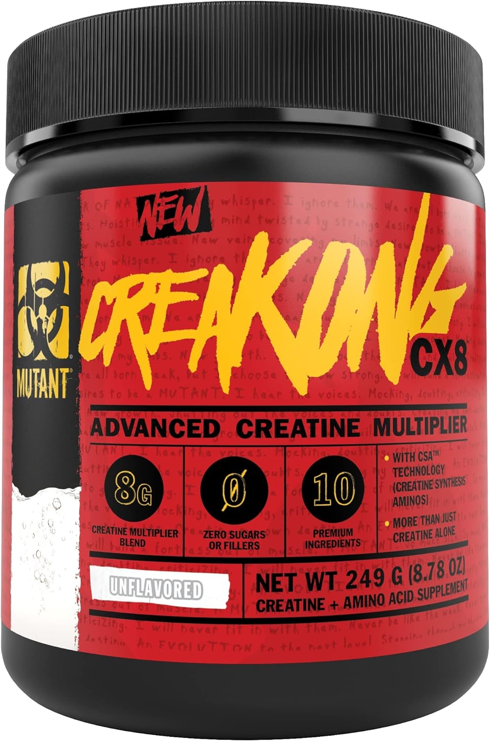 Mutant CREAKONG CX8 | Advanced Creatine Multiplier | Creatine + Amino