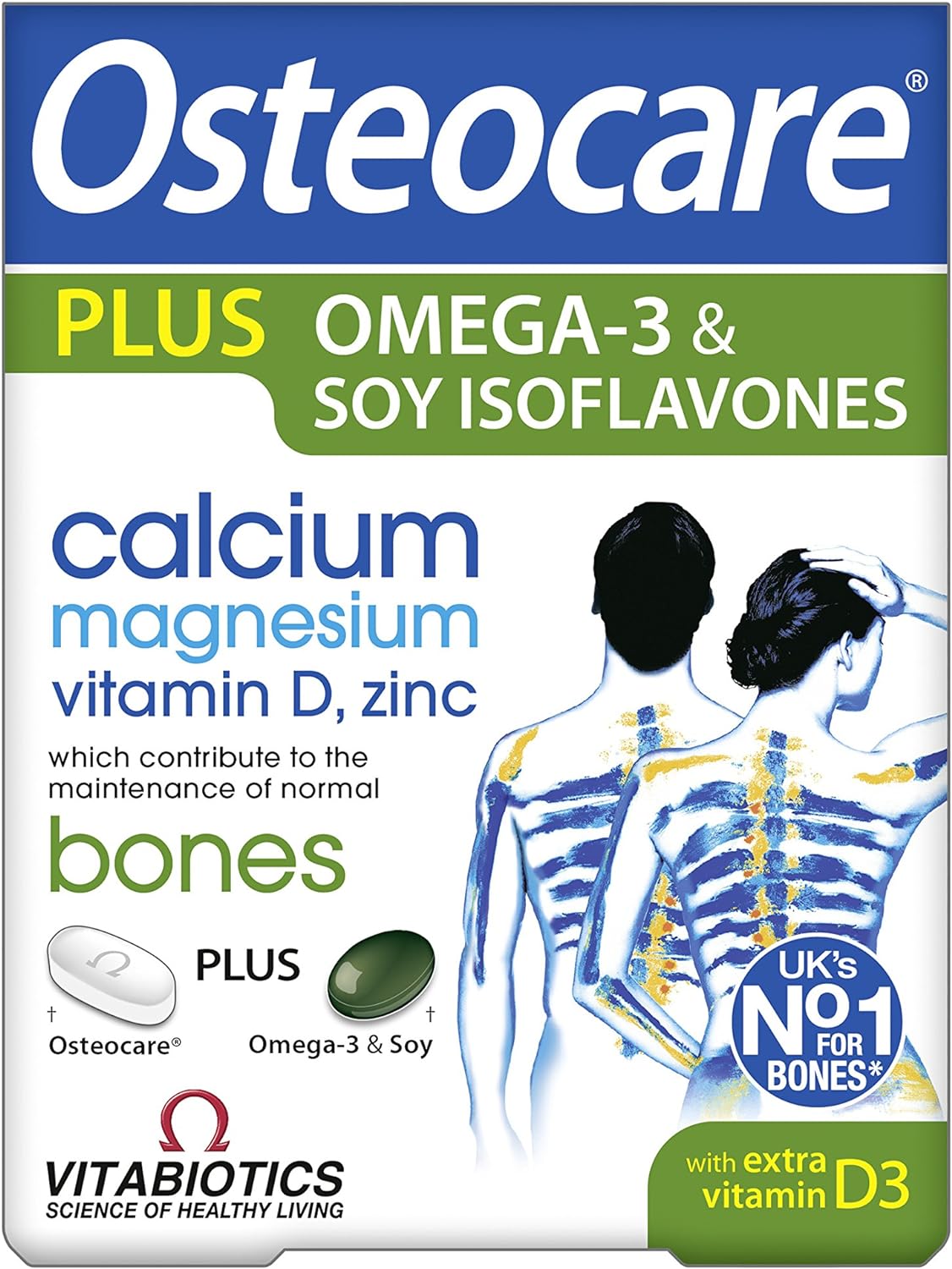 Vitabiotics Osteocare Plus 56 tablets 28 capsule