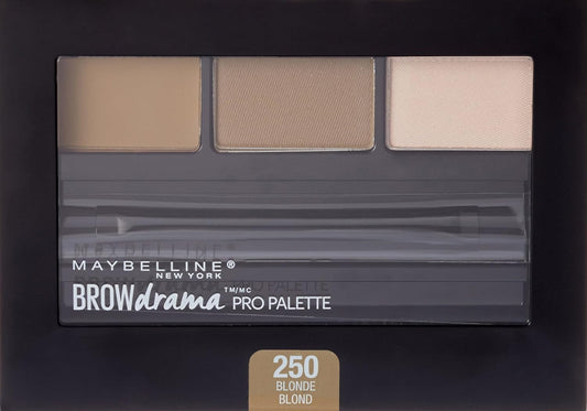 Maybelline Brow Drama Pro Eyebrow Palette, Blonde, 0.1