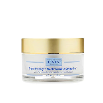 Dr. Denese SkinScience Triple Strength Neck Wrinkle Smoother Tighter, Firmer Neck with Enhanced Peptide Technology, Retinol, Marine Collagen, Jojoba & More - Paraben-Free, Cruelty-Free - 4