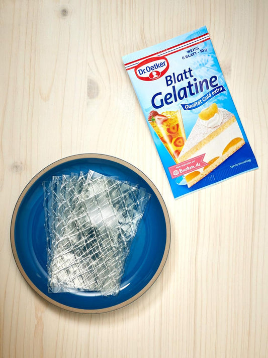 Dr. Oetker Blatt Gelatine Weiss