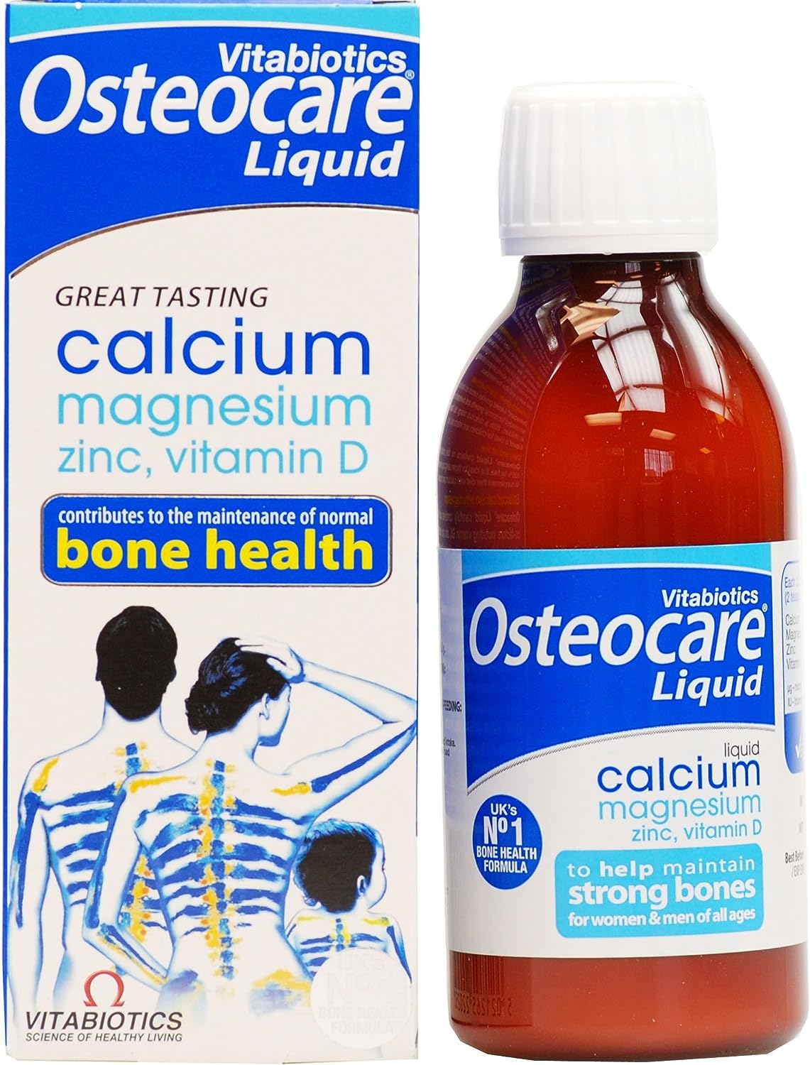 Vitabiotics Osteocare Liq (200Ml) Bulk Pack X 6 Super Savings