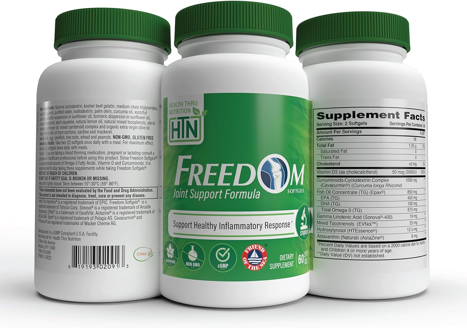 Health Thru Nutrition Freedom Softgels® Anti-Inflammation Complex | Cl