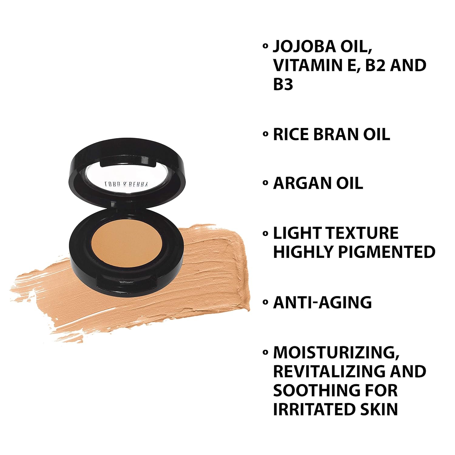Lord & Berry FLAWLESS Compact Cream Concealer Foundation