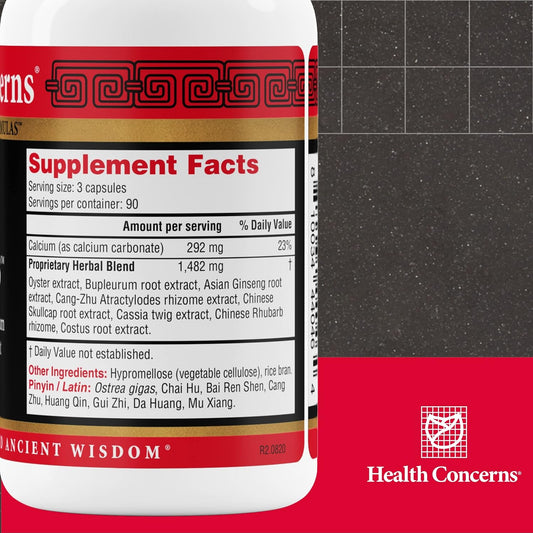 Health Concerns - Ease Plus - Bupleurum and Calcium Herbal Supplement