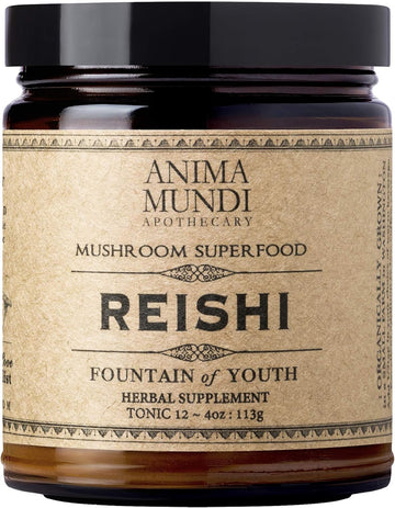Anima Mundi Reishi Fountain of Youth Mushroom Powder - Organic Reishi