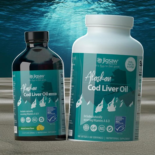 Jigsaw Alaskan Cod Liver Oil? Softgels