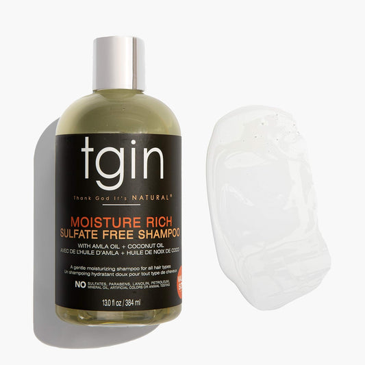 tgin Moisturizing Shampoo & Conditioner Duo for All Hair Types - Color Safe - Sulfate Free - Dry Hair - Curly Hair - 13   (set of 2)