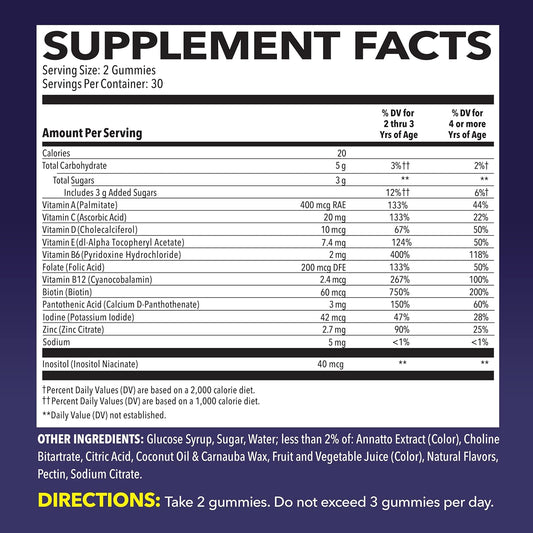 HAVASU NUTRITION Multivitamin Gummies for Kids Packed with Daily Vitam