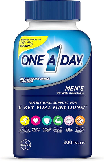 One A Day Mens Multivitamin, Supplement Tablet With Vitamin A, Vitami