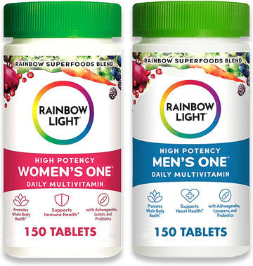 Rainbow Light Once Daily Multi-Vitamin Bundle Pack - Men'S One And Wom