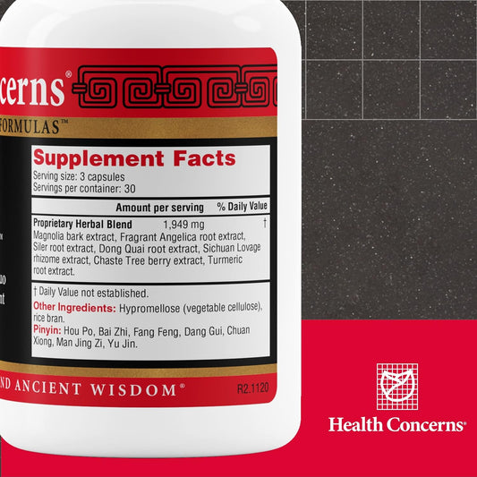 Health Concerns Head-Q - Herbal Supplement for Tension & Sinus Headach
