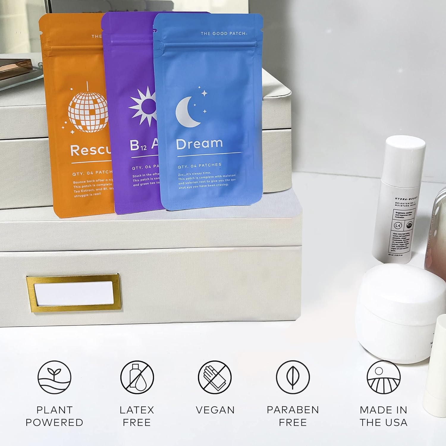 LA MEND The Good Patch Get Balance Mixed Bundle - Vitamin B12 Awake, R