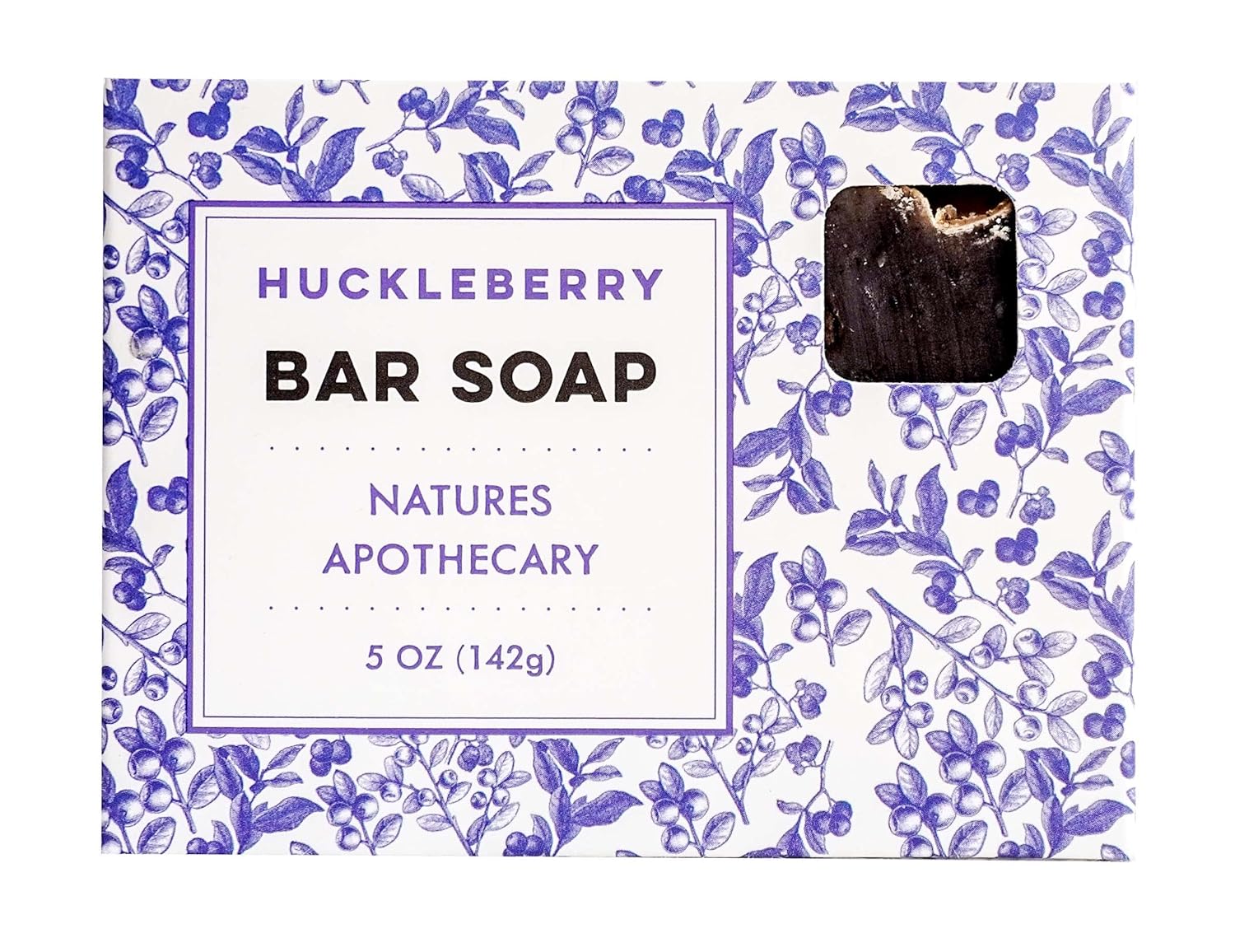 DAYSPA Body Basics Huckleberry Premium Bar Soap - Cold-Processed Castile Soap - Eco-Friendly - Vegan - Handmade in USA