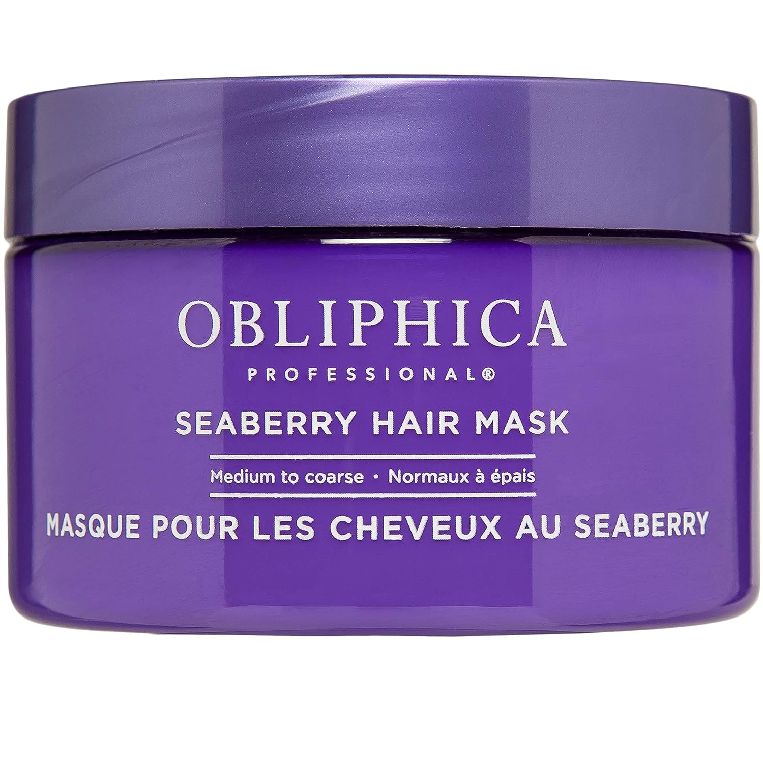 Obliphica Professional Seaberry Hair Masks for Curly Scalp Treatment Deep Conditioner for Dry Damaged and Growth 8.5