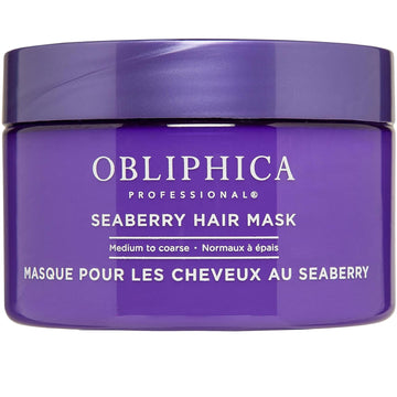 Obliphica Professional Seaberry Hair Masks for Curly Scalp Treatment Deep Conditioner for Dry Damaged and Growth 8.5