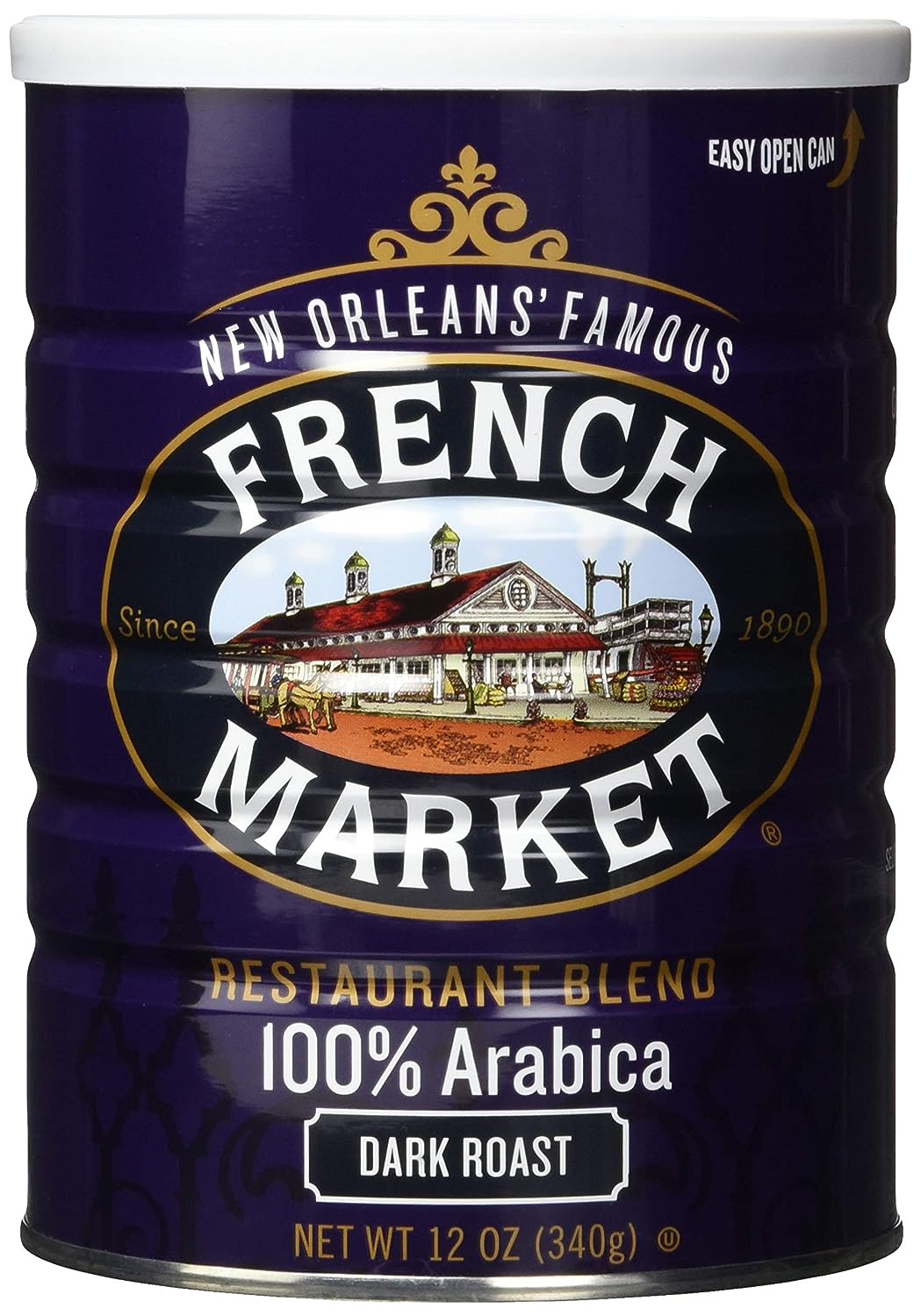 FRENCH MARKET COFFEE Arabica Dark Roast Coffee