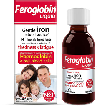 Vitabiotics Organic Feroglobin Liq 500ml