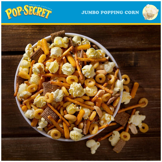 Pop Secret Popcorn, Jumbo Popping Corn Kernels, 30 Ounce Jar (Pack of 2)