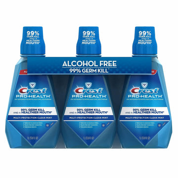 Crest 76380 Pro Health Multiprotection Rinse 3 Pack 1 L, Sha