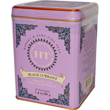 Harney & Sons, Black Currant Tea, 20 Tea Sachets, Harney & Sons, Black Currant Tea, 20 Tea Sachets,  (40 g) - Two Pack - 40 Tea Sachets Total