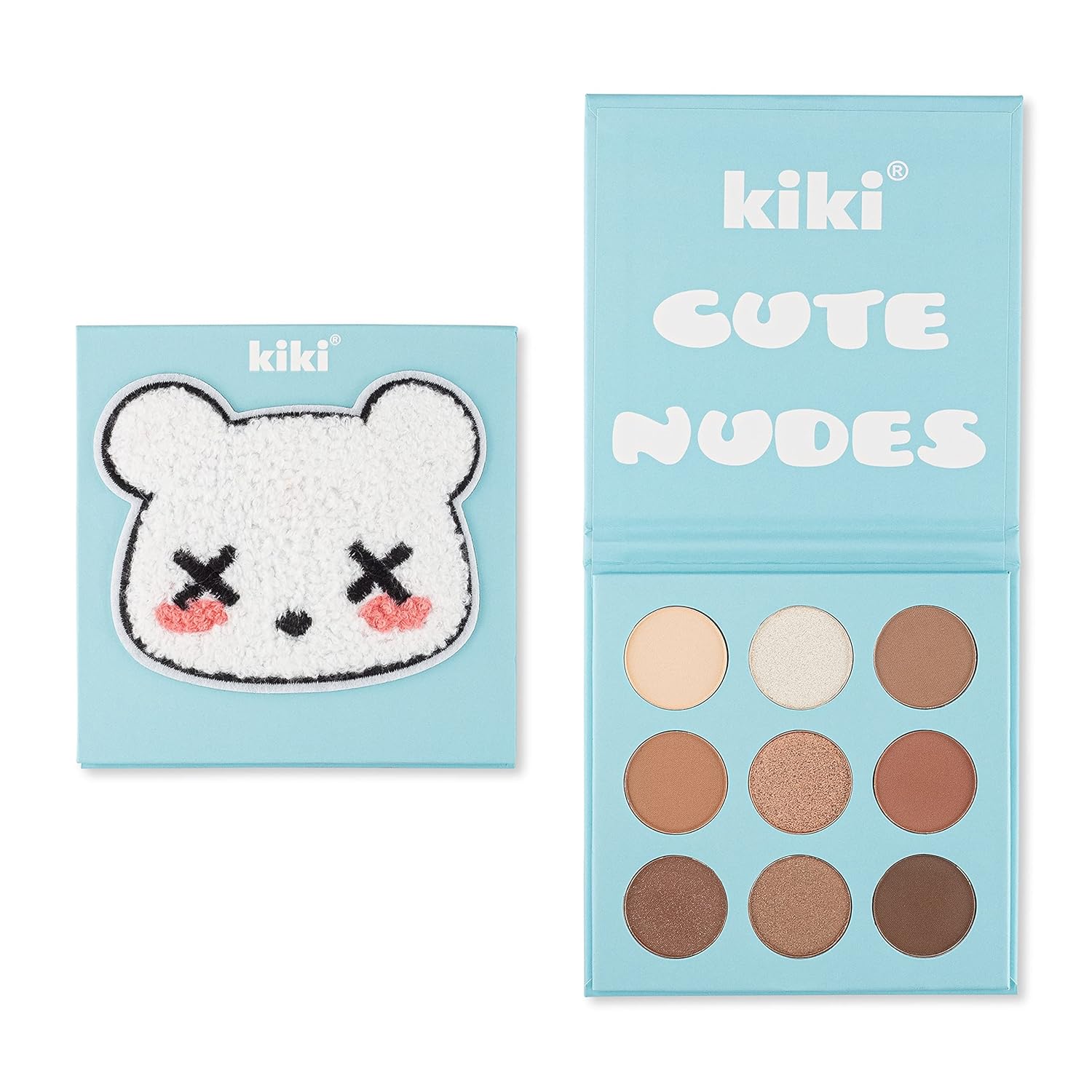 kiki Eyeshadow Pallet in Cute Nudes