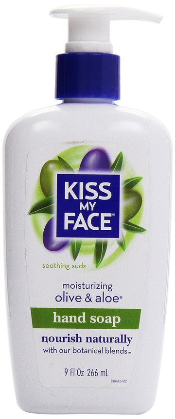 Kiss My Face, Liquid Moisture Soap, Olive & Aloe, 9