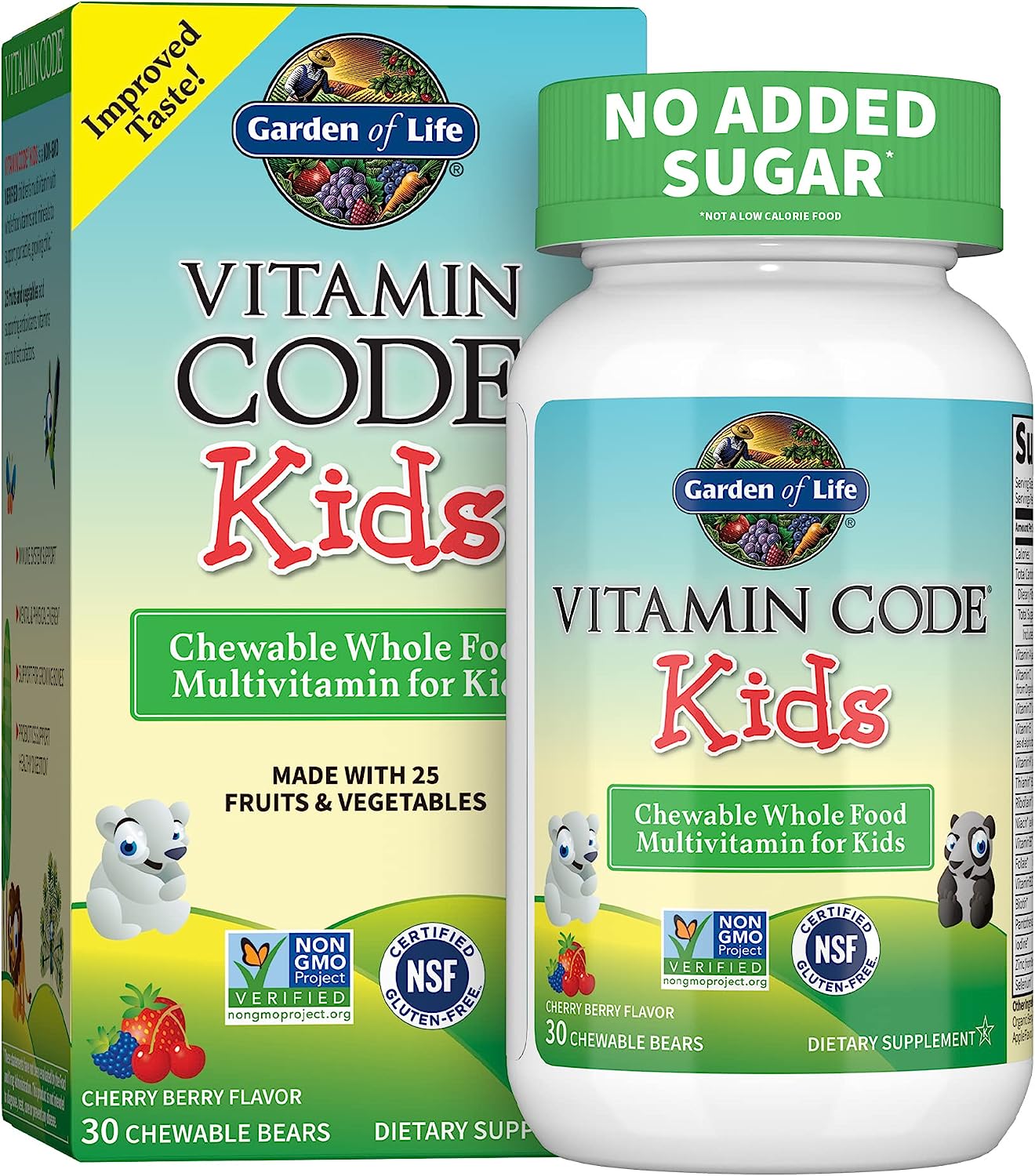 Garden Of Life Vegetarian Multivitamin Supplement For Kids - Vitamin C