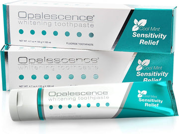 Opalescence Whitening Toothpaste for Sensitive Teeth - Oral Care, Mint avor, Gluten Free - 2 Pack