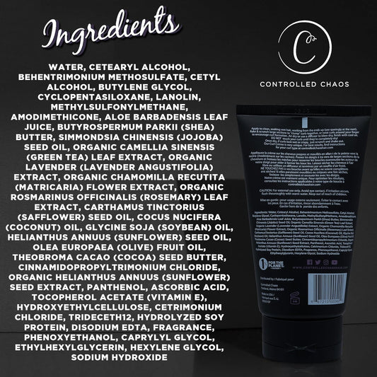 Controlled Chaos As Seen on Shark Tank Curl Defining Cream for All Hair Types to Add Smoothness and Control Curly, Anti-frizz and Wavy Hair, Sulfate-Free Curl Cream (5)