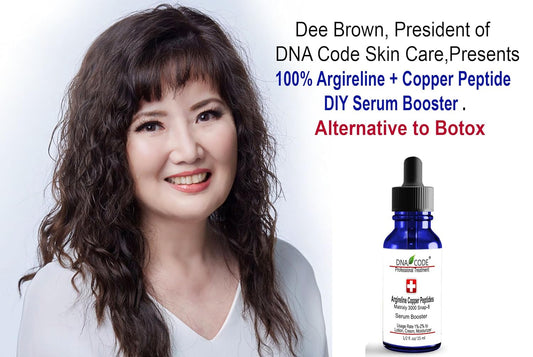 DNA Code®-No Needle Alternative-Argireline Copper Peptide Wrinkle Reduce Serum Booster w/Snap-8, Matrixyl 3000