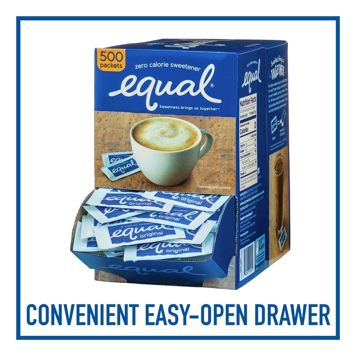  EQUAL 0 Calorie Sweetener, Sugar Substitute, Zero Calorie S