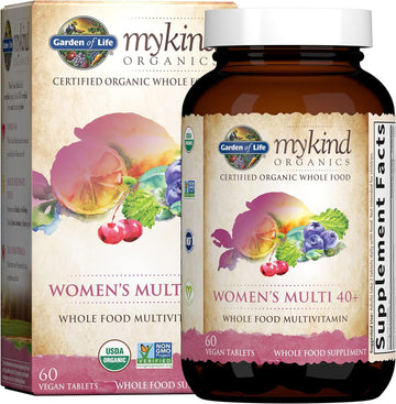 Garden Of Life Organics Vitamins For Women 40+ - 60 Tablets, Womens Mu