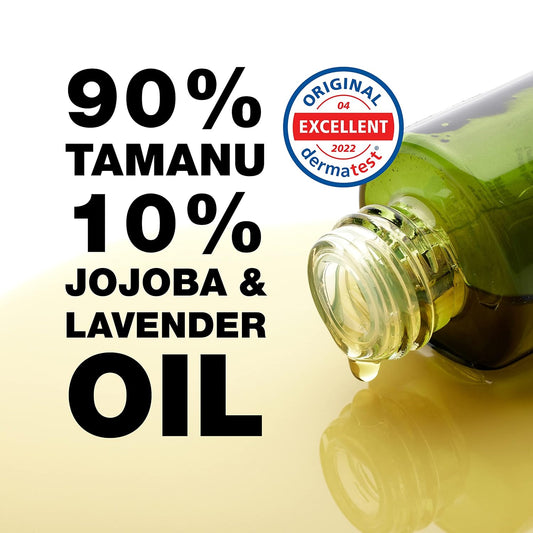 Lanbelle Lanbio Unrefined Premium Organic 90% Tamanu Oil Vegan 1  - Deep Nourishing Moisturizing Deep-Absorbing No-Stickiness Cold Pressed Vatuanu Tamanu for Dark Spots Sensitive Dry Oily Skin