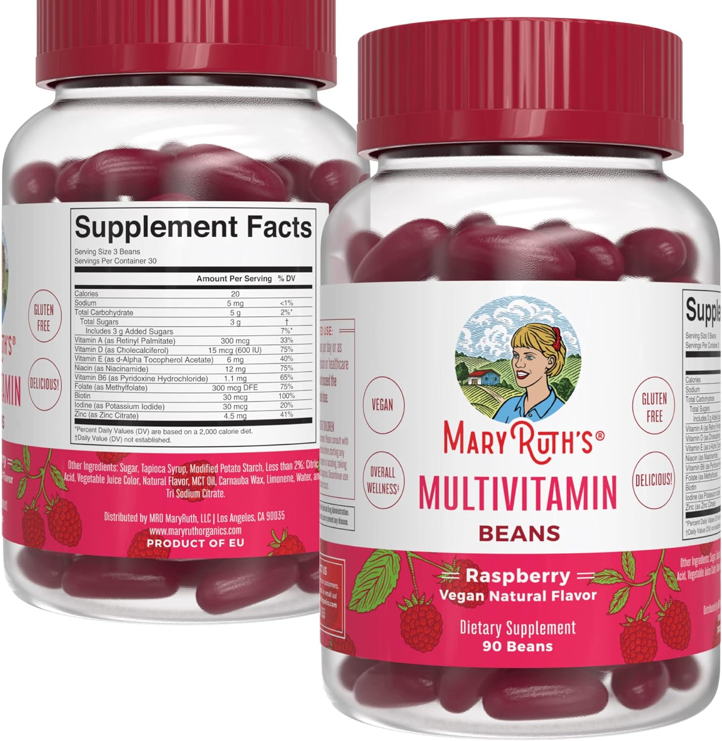 Maryruth'S Multivitamin Multimineral Vita-Beans For Women & Men | Vega