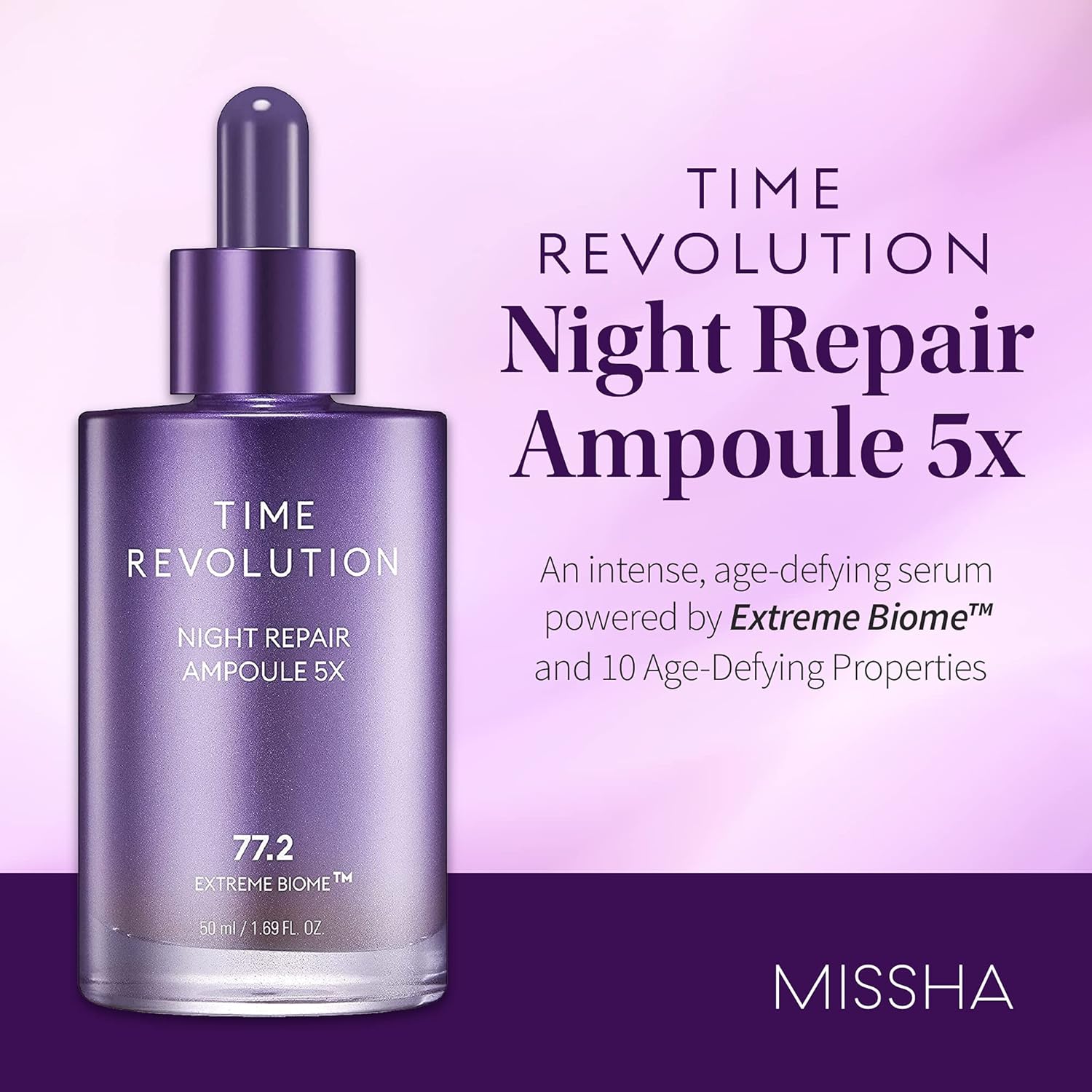 Esupli.com MISSHA Time Revolution Night Repair Face Serum Ampoule (5th 