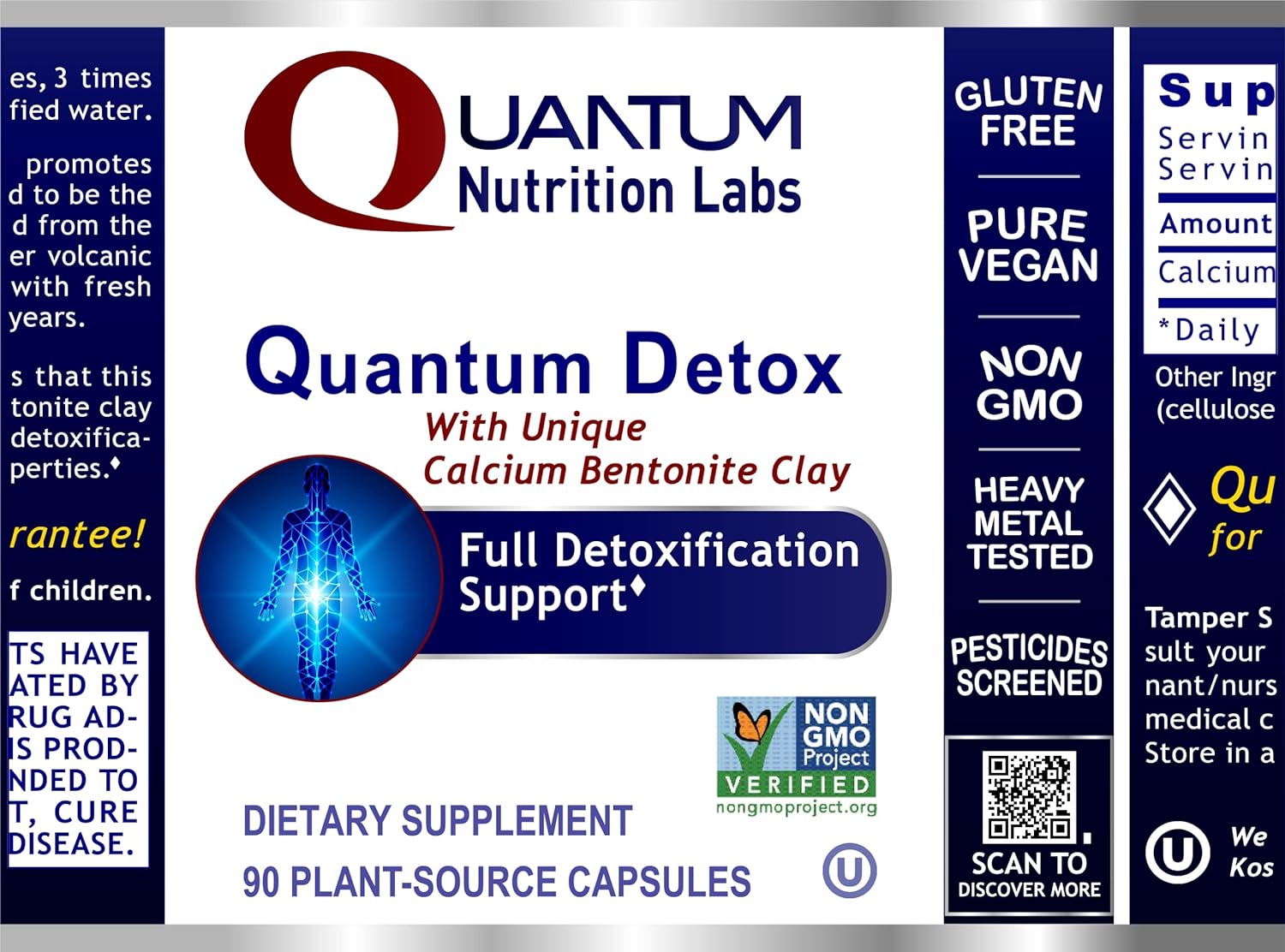 Quantum Detox - Promotes Whole Body Detox Cleanse - Liver an