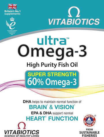 Ultra Omega 3 High Potency 60 Caps