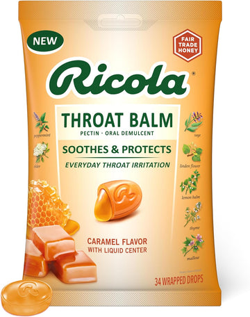 Ricola Throat Balm 34ct