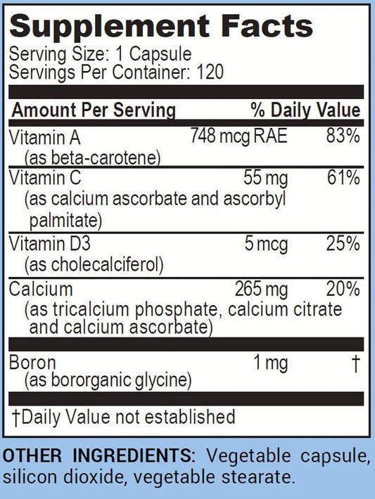 Life Enhancement 3-Way Calcium Complex | 275 mg Calcium, 2494 IU Vitam