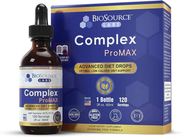 BioSource Labs Complex ProMAX Premium Diet Drops (1 x 2 oz Bottle)