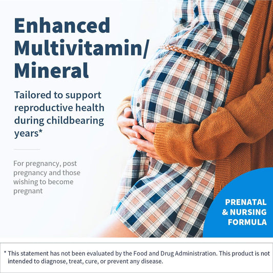 Klaire Labs Prenatal & Nursing Formula - Multivitamin & Multimineral W