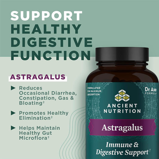 Ancient Nutrition Probiotics and Astragalus Supplement Capsu